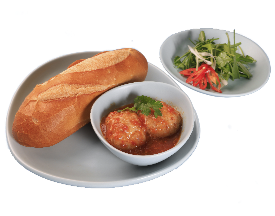 Meatball Banh Mi - Chef Vo