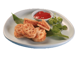 Crispy Lotus Root With Shrimp Paste