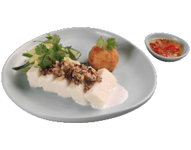 Meatball Steamed Rice Cake