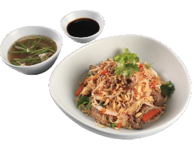 Mixed Dry Beef Pho - Chef Vo