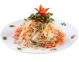 Coconut Tubers Salad - Chef Vo