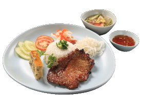 Grilled Pork Saigon Broken Rice - Chef Vo