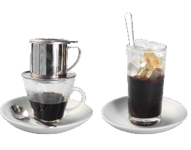Iconic Vietnam Black Coffee (Ice/ Hot) - Chef Vo