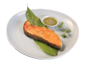 Salt & Chili Grilled Cod Fish - Chef Vo