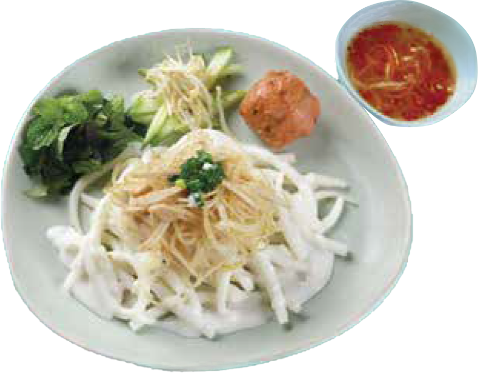 Silky Noodles With Shredded Pork & Meatballs - Chef Vo