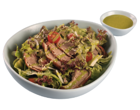 Smoke Duck Breast Salad - Chef Vo